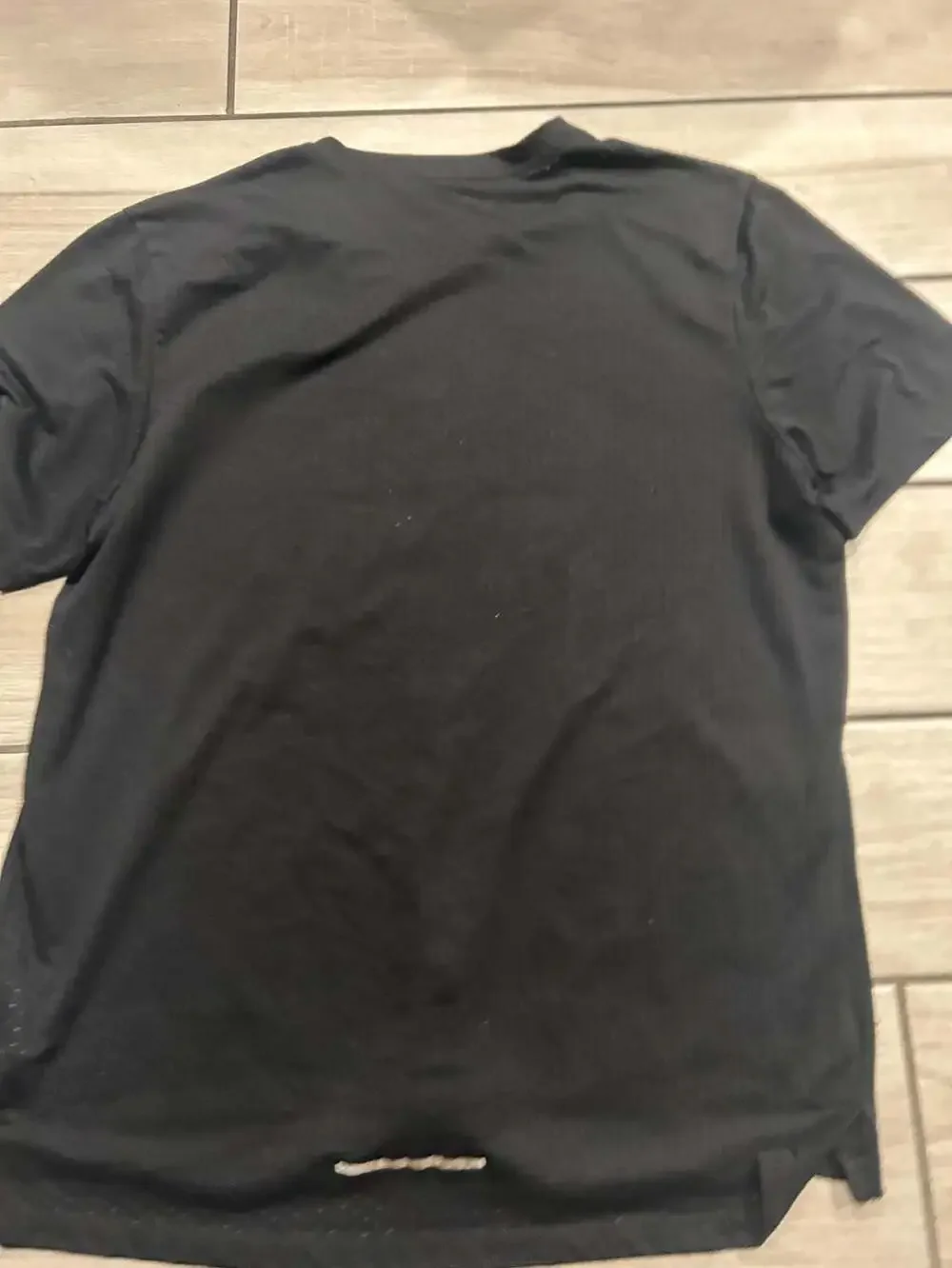 Nike Dri-FIT Running Men's Miler Short Sleeve T-Shirt Black Size Large